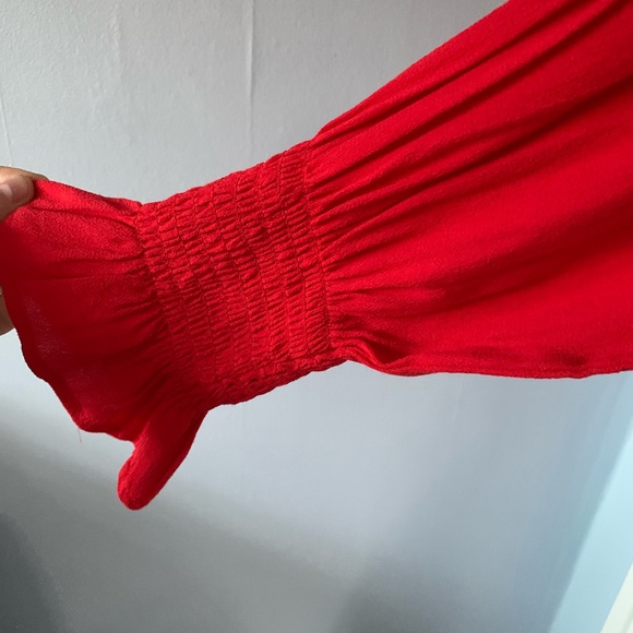 Red summer top - Picture 3 of 6